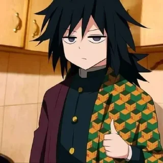 👍 emoji Demon Slayer 1 @AnimeOcean_GiFs Telegram sticker 5 of 80