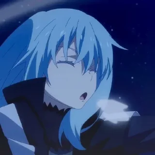 😒 emoji Rimuru @AnimeOcean_Gifs Telegram sticker 17 of 44