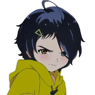 🤨 emoji Wonder Egg Priority @Anak_kucing_stiker Telegram sticker 11 of 115