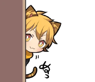 😺 emoji Tiger Kitten @bistic Telegram sticker 17 of 40