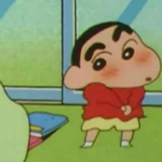 😣 emoji Shinchan ㅡ by @taerastickers Telegram sticker 8 of 58