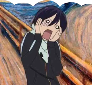 😱 emoji mha @xvieravelyn Telegram sticker 10 of 120