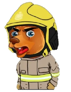 🚒 emoji Bear Telegram sticker 6 of 12