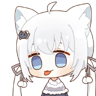 😜 emoji 木子喵可爱捏！ Telegram sticker 8 of 21