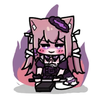 👩 emoji 伊吹小秋7 @zhaxia_cn Telegram sticker 13 of 16