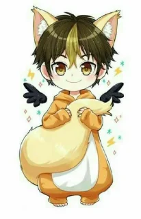 ☺️ emoji Nishinoya imut Telegram sticker 12 of 13