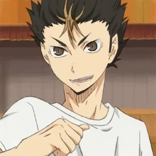 🏐 emoji nishinoya @jungoonity Telegram sticker 18 of 37