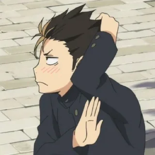 🏐 emoji nishinoya @jungoonity Telegram sticker 8 of 37