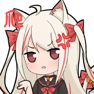 😒 emoji 星梦璃月 Telegram sticker 5 of 15