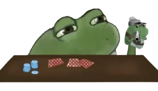 😑 emoji Froggum Pack Telegram sticker 20 of 83