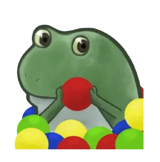 🔴 emoji Froggum Pack Telegram sticker 23 of 83