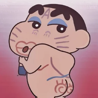 💅 emoji Sinchan @deazzle Telegram sticker 5 of 10