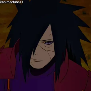 😈 emoji 😈MADARA UCHIHA😈 (@animeclubs11) Telegram sticker 24 of 26