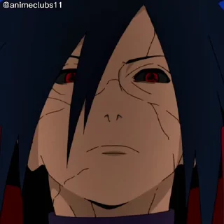 😈 emoji 😈MADARA UCHIHA😈 (@animeclubs11) Telegram sticker 3 of 26