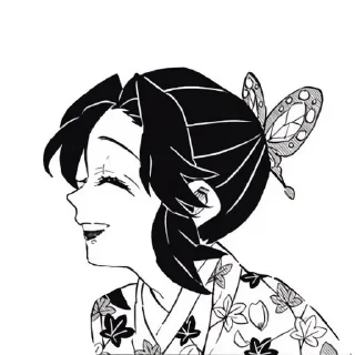 🌟 emoji Shinobu Kochou Telegram sticker 13 of 25