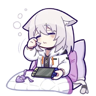 😴 emoji 小新喵(完整版) Telegram sticker 22 of 32