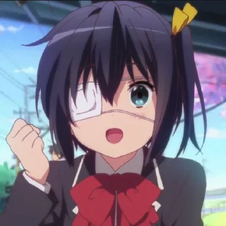 😩 emoji Stiker rikka takanashi Telegram sticker 12 of 16