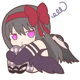 1️⃣ emoji 恶魔小焰 @zhaxia_cn Telegram sticker 10 of 16