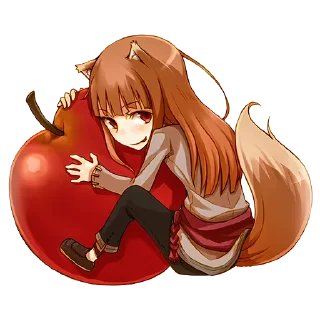 🍎 emoji SpicyTails | @SpicyTailsGallery Telegram sticker 21 of 44