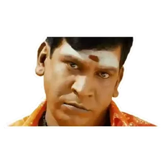 😕 emoji Vadivelu @ChinnathambiP Telegram sticker 21 of 120