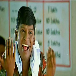 😁 emoji Vadivelu Stickers Telegram sticker 11 of 37