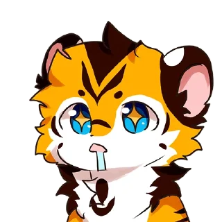 🤤 emoji 孤明月 Telegram sticker 10 of 16