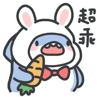 😐 emoji 小鲨鱼 @tiezhi6 Telegram sticker 13 of 59