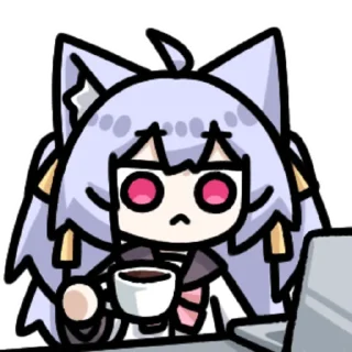 👩 emoji 咕龙和猫猫 @zhaxia_cn Telegram sticker 5 of 16