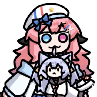 🚶 emoji 咕龙和猫猫 @zhaxia_cn Telegram sticker 14 of 16