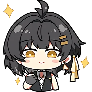 🌊 emoji Wuthering Waves Official 🌊. @Anime_Sticker_noob Telegram sticker 10 of 68