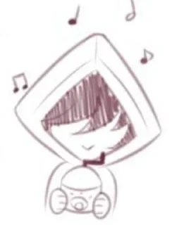 Sticker from Little nightmare