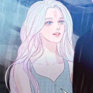 Sticker from Mystique webtoon