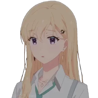 😯 emoji @HD_Stickers 義妹生活 Telegram sticker 12 of 83