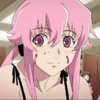 🗡 emoji 未来日記 | Mirai Nikki Telegram sticker 3 of 18