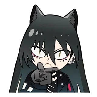 👆 emoji 明日方舟 / Arknights 10 Telegram sticker 2 of 108