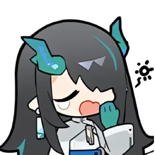🥱 emoji 明日方舟 / Arknights 10 Telegram sticker 19 of 108