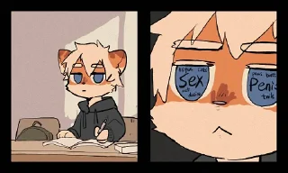 🥴 emoji 虎库里（杂图） Telegram sticker 12 of 54