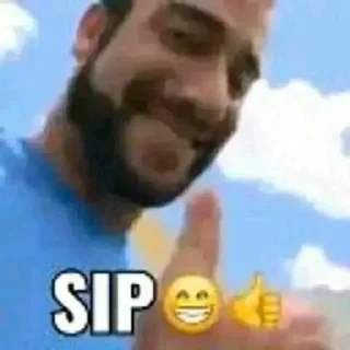 👍 emoji susu tinggi Telegram sticker 10 of 23