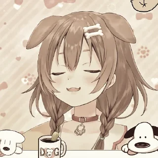 🐶 emoji ஓ๑ 𝐈nugami 𝐊orone ▸ @tikelcity2 ๑ஓ Telegram sticker 7 of 60