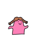 👧 emoji Blobby Telegram sticker 9 of 101