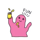 🍻 emoji Blobby Telegram sticker 12 of 101