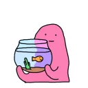 🐟 emoji Blobby Telegram sticker 6 of 101