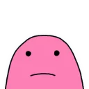 ☹ emoji Blobby Telegram sticker 15 of 101