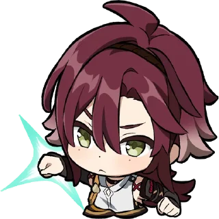 👊 emoji More Genshin Stickers Telegram sticker 22 of 120