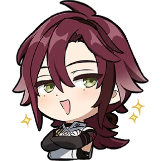 😏 emoji More Genshin Stickers Telegram sticker 19 of 120