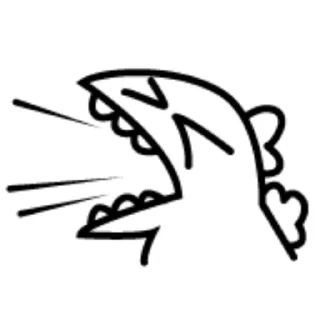 🦖 emoji 小恐龙高清版 Telegram sticker 15 of 16