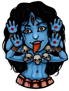😝 emoji Myths & Horror Telegram sticker 8 of 38