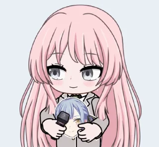 ❤️ emoji MyGO @言力华 @zhaxia_cn Telegram sticker 22 of 29