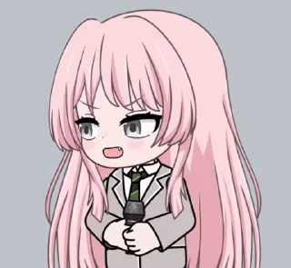 👩 emoji MyGO @言力华 @zhaxia_cn Telegram sticker 10 of 29