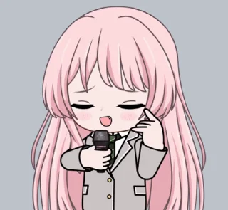 👩 emoji MyGO @言力华 @zhaxia_cn Telegram sticker 8 of 29